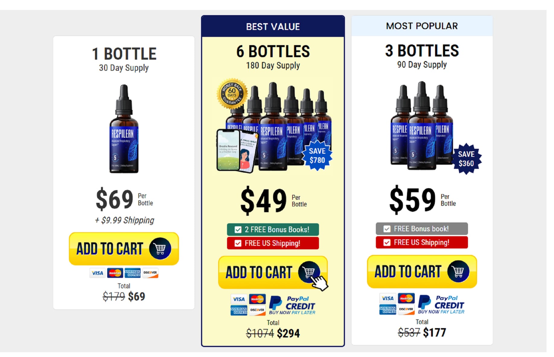 Respilean Limited-time offers 